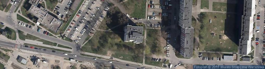 Zdjęcie satelitarne Andersena Hansa Christiana ul.