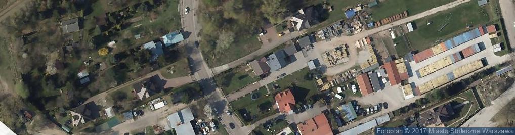Zdjęcie satelitarne Antoniewska ul.