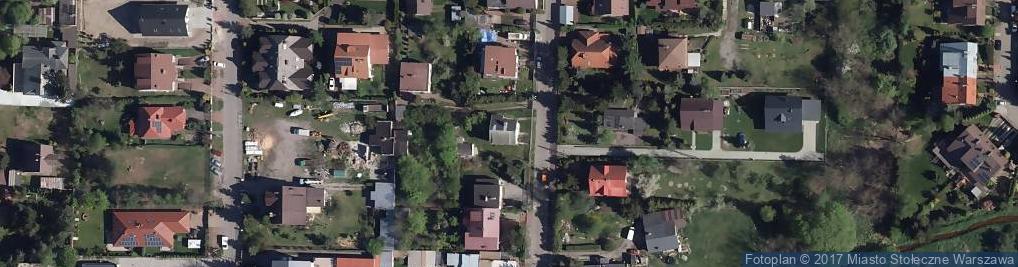 Zdjęcie satelitarne Antenowa ul.