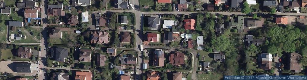 Zdjęcie satelitarne Antenowa ul.