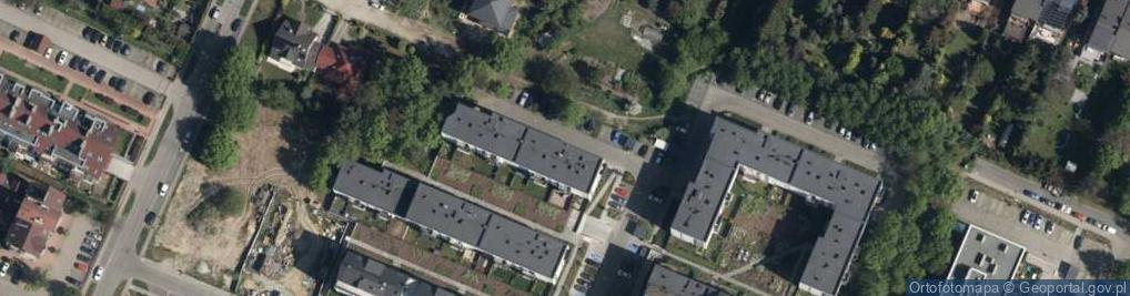 Zdjęcie satelitarne Ananasowa ul.
