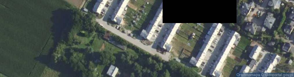 Zdjęcie satelitarne Apartamentowa ul.