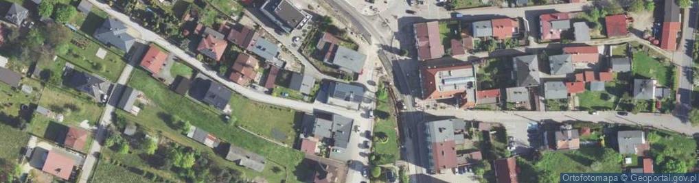 Zdjęcie satelitarne Apteczna ul.