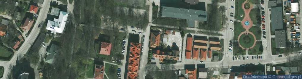 Zdjęcie satelitarne Apteczna ul.