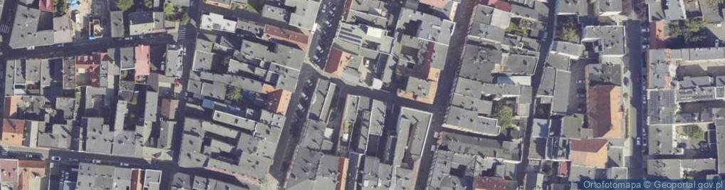 Zdjęcie satelitarne Aptekarska ul.