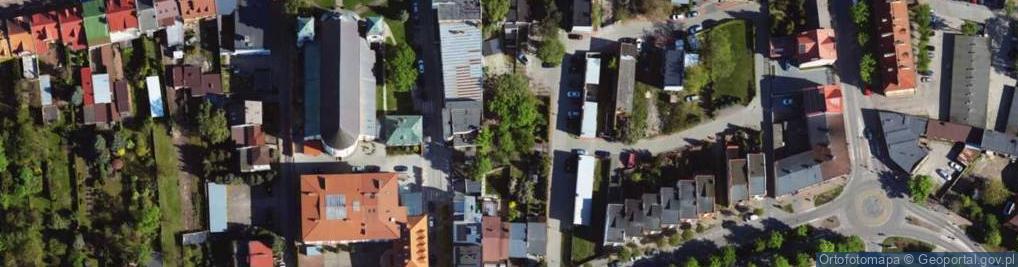 Zdjęcie satelitarne Aptekarska ul.
