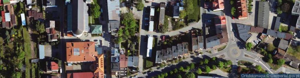 Zdjęcie satelitarne Aptekarska ul.