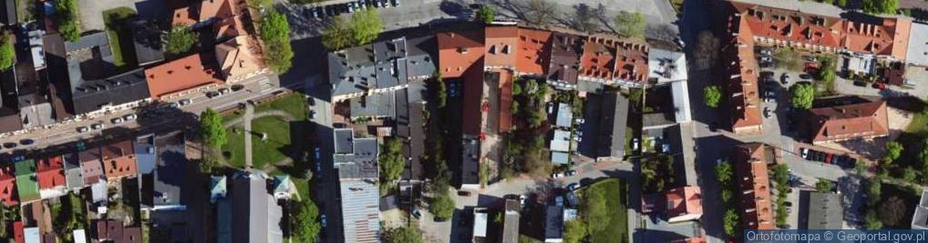 Zdjęcie satelitarne Aptekarska ul.