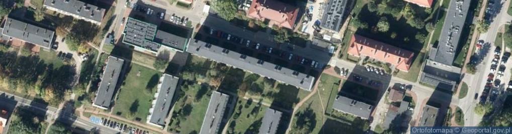 Zdjęcie satelitarne Apteczna ul.