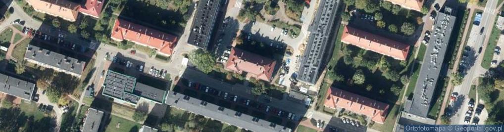 Zdjęcie satelitarne Apteczna ul.