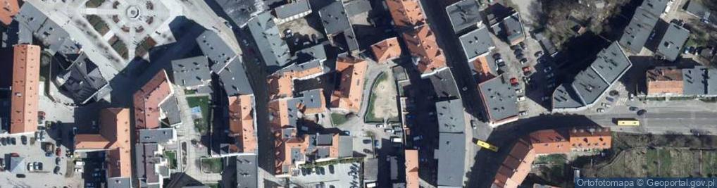 Zdjęcie satelitarne Aptekarska ul.