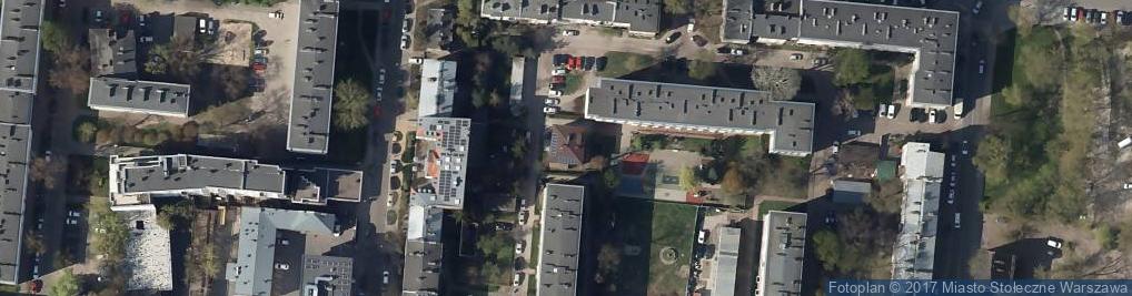 Zdjęcie satelitarne Apteczna ul.