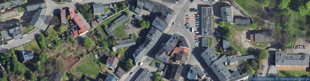 Zdjęcie satelitarne Apteczna ul.