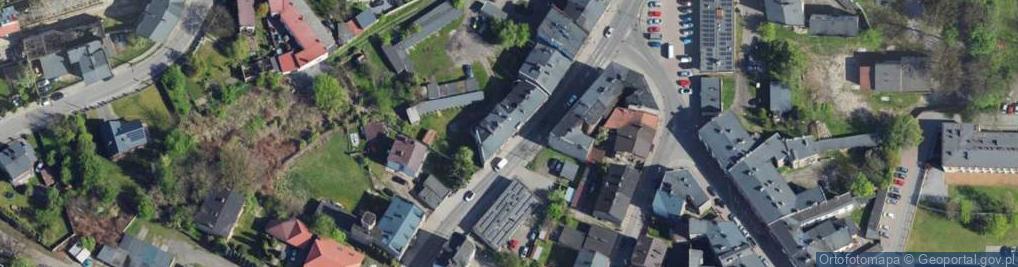 Zdjęcie satelitarne Apteczna ul.