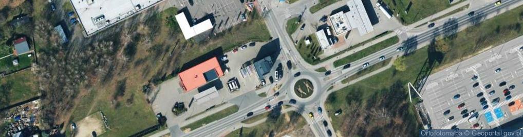 Zdjęcie satelitarne Armii Krajowej ul.