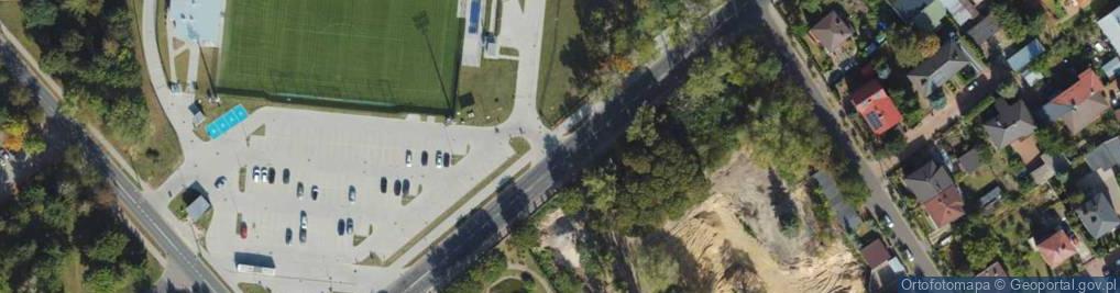 Zdjęcie satelitarne Artyleryjska ul.