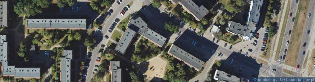 Zdjęcie satelitarne Armii Krajowej ul.