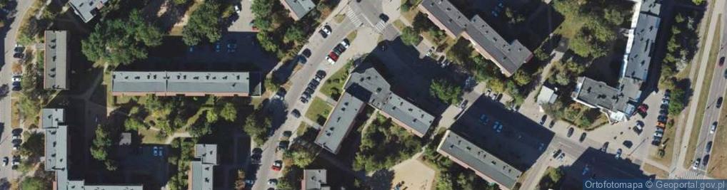 Zdjęcie satelitarne Armii Krajowej ul.