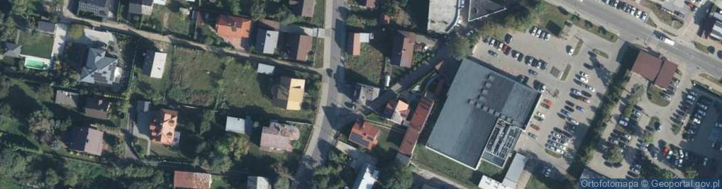 Zdjęcie satelitarne Armii Kraków ul.