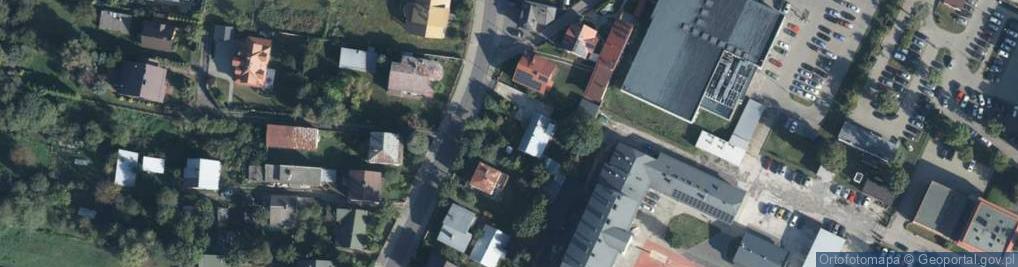 Zdjęcie satelitarne Armii Kraków ul.