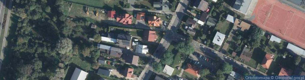 Zdjęcie satelitarne Armii Kraków ul.