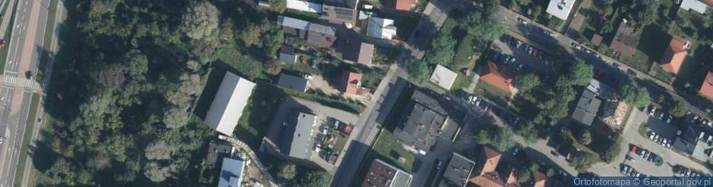 Zdjęcie satelitarne Armii Kraków ul.