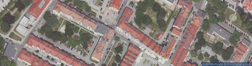 Zdjęcie satelitarne Armii Krajowej ul.