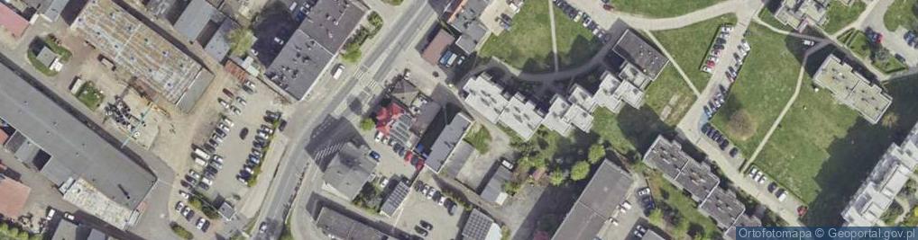 Zdjęcie satelitarne Armii Krajowej ul.