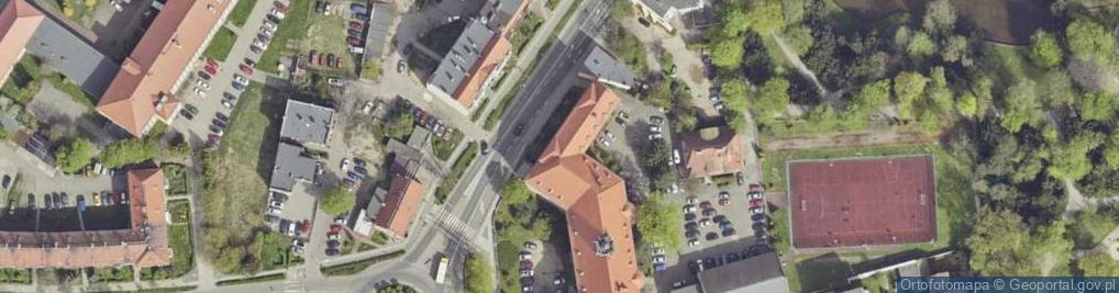 Zdjęcie satelitarne Armii Krajowej ul.