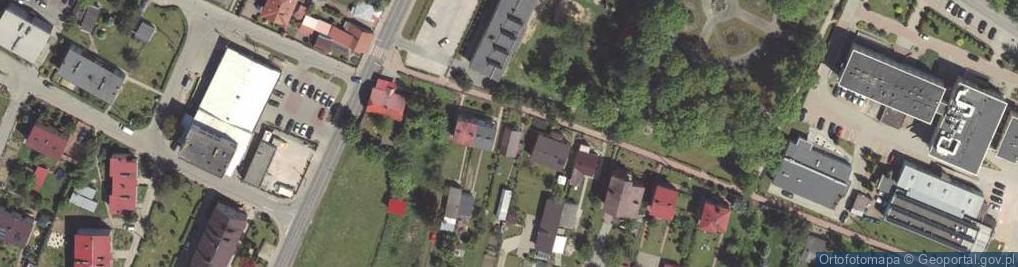 Zdjęcie satelitarne Armii Krajowej ul.