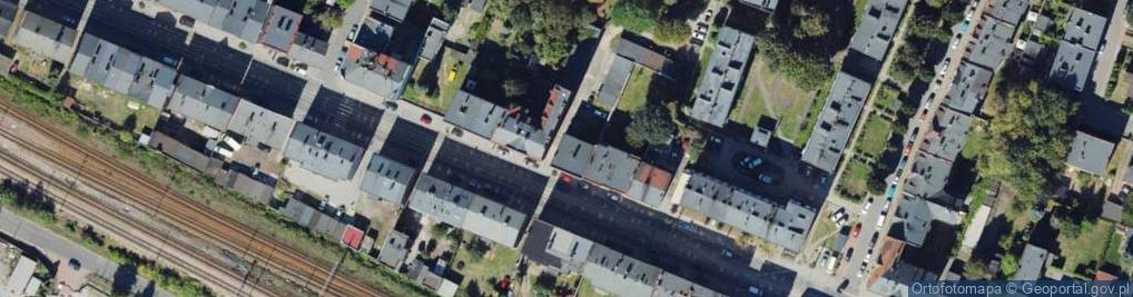 Zdjęcie satelitarne Armii Krajowej ul.