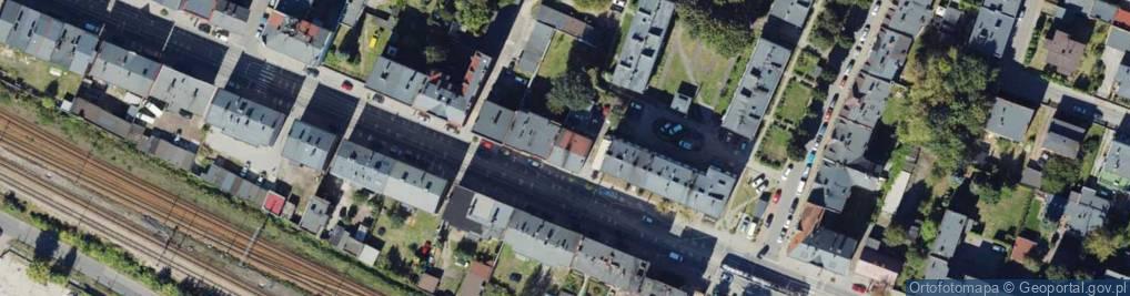 Zdjęcie satelitarne Armii Krajowej ul.