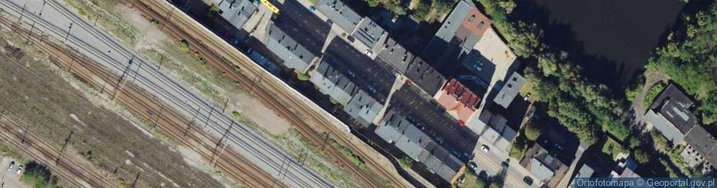 Zdjęcie satelitarne Armii Krajowej ul.