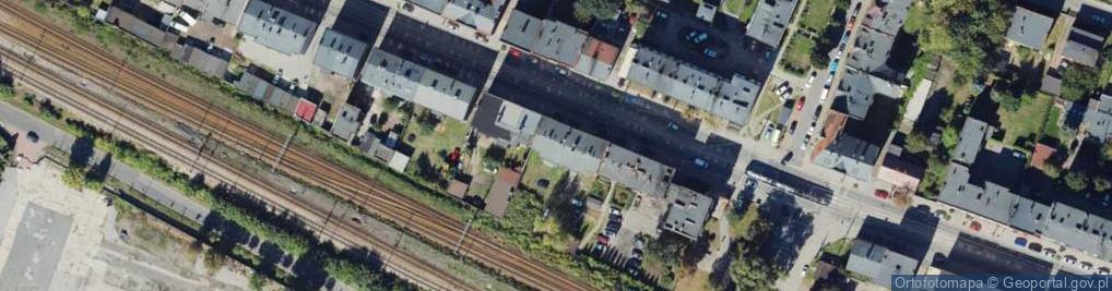 Zdjęcie satelitarne Armii Krajowej ul.