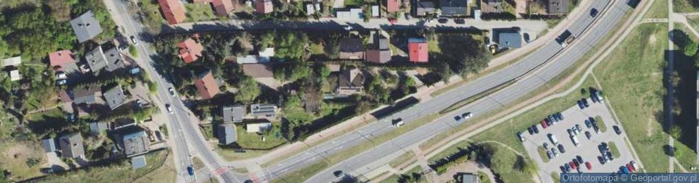 Zdjęcie satelitarne Armii Krajowej ul.