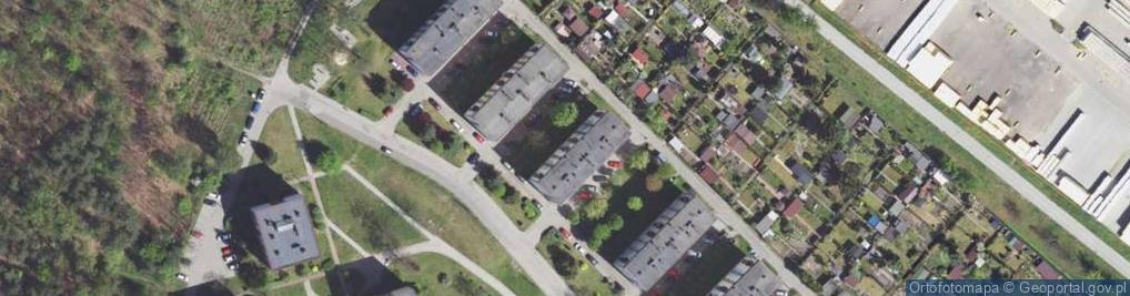 Zdjęcie satelitarne Armii Krajowej ul.