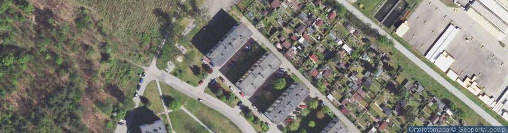 Zdjęcie satelitarne Armii Krajowej ul.