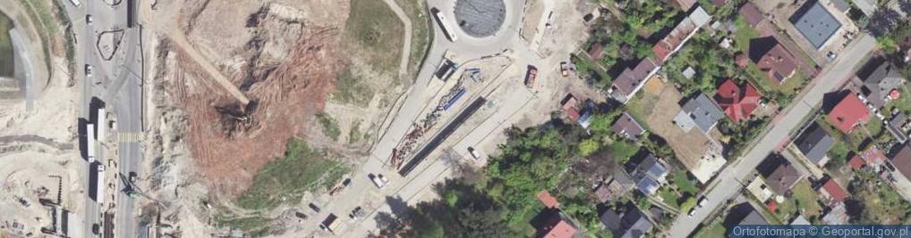Zdjęcie satelitarne Armii Krajowej ul.
