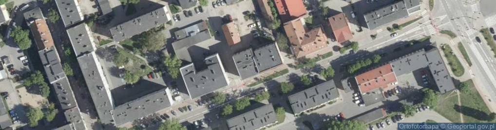Zdjęcie satelitarne Armii Krajowej ul.