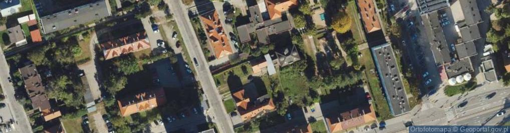 Zdjęcie satelitarne Arkońska ul.