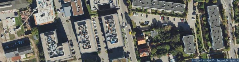 Zdjęcie satelitarne Arkońska ul.