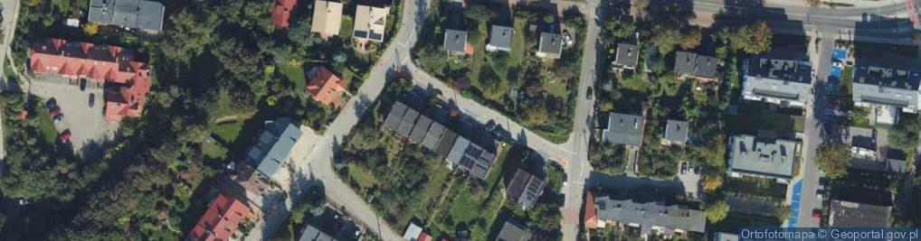 Zdjęcie satelitarne Arabska ul.