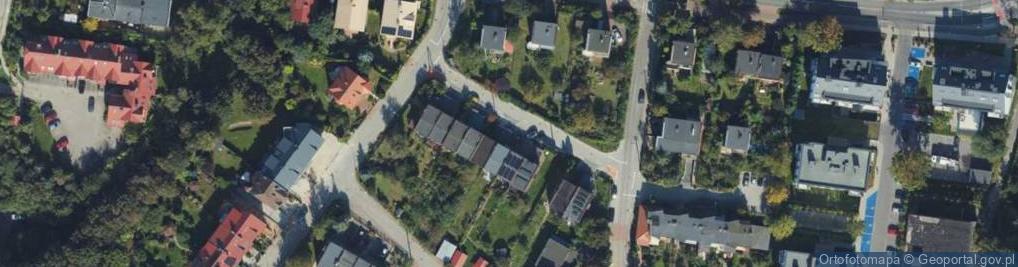 Zdjęcie satelitarne Arabska ul.