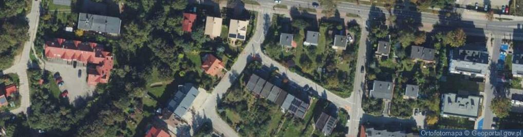 Zdjęcie satelitarne Arabska ul.