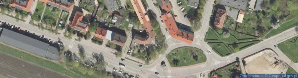 Zdjęcie satelitarne Armii Krajowej ul.