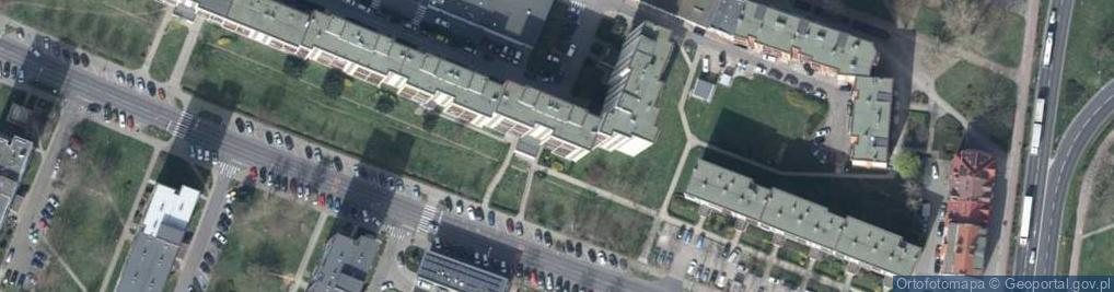 Zdjęcie satelitarne Armii Krajowej ul.