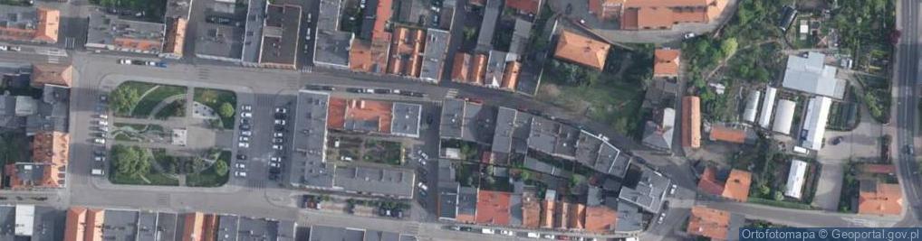 Zdjęcie satelitarne Armii Krajowej ul.