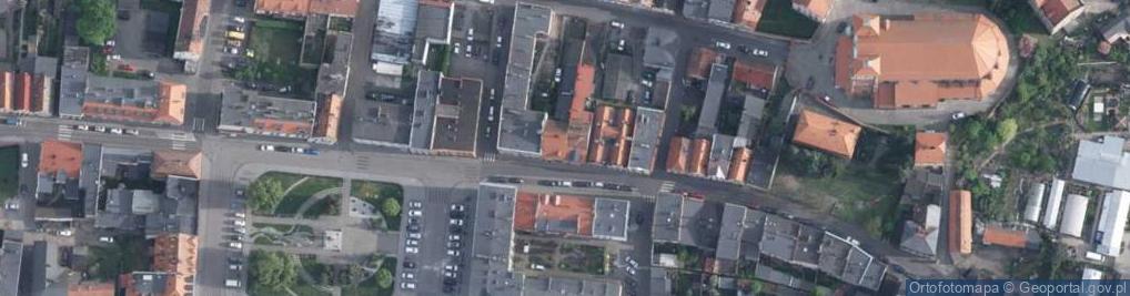 Zdjęcie satelitarne Armii Krajowej ul.