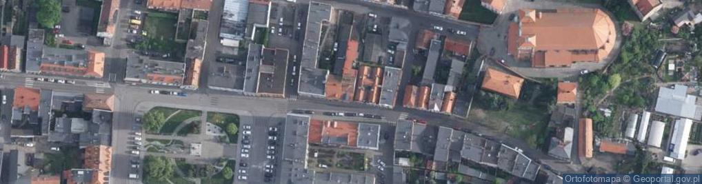 Zdjęcie satelitarne Armii Krajowej ul.