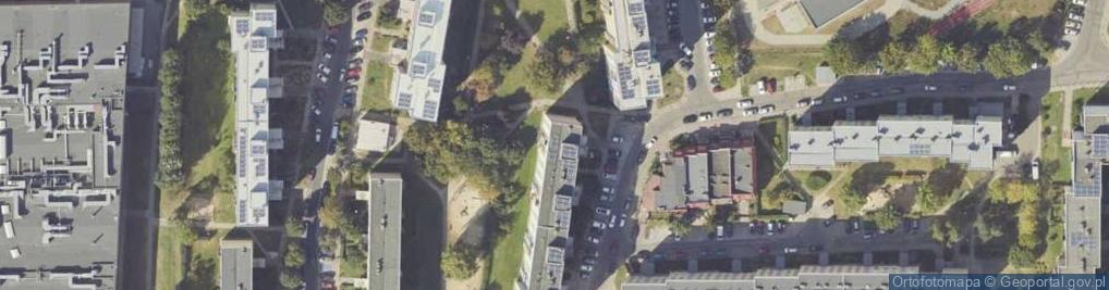 Zdjęcie satelitarne Armii Krajowej ul.